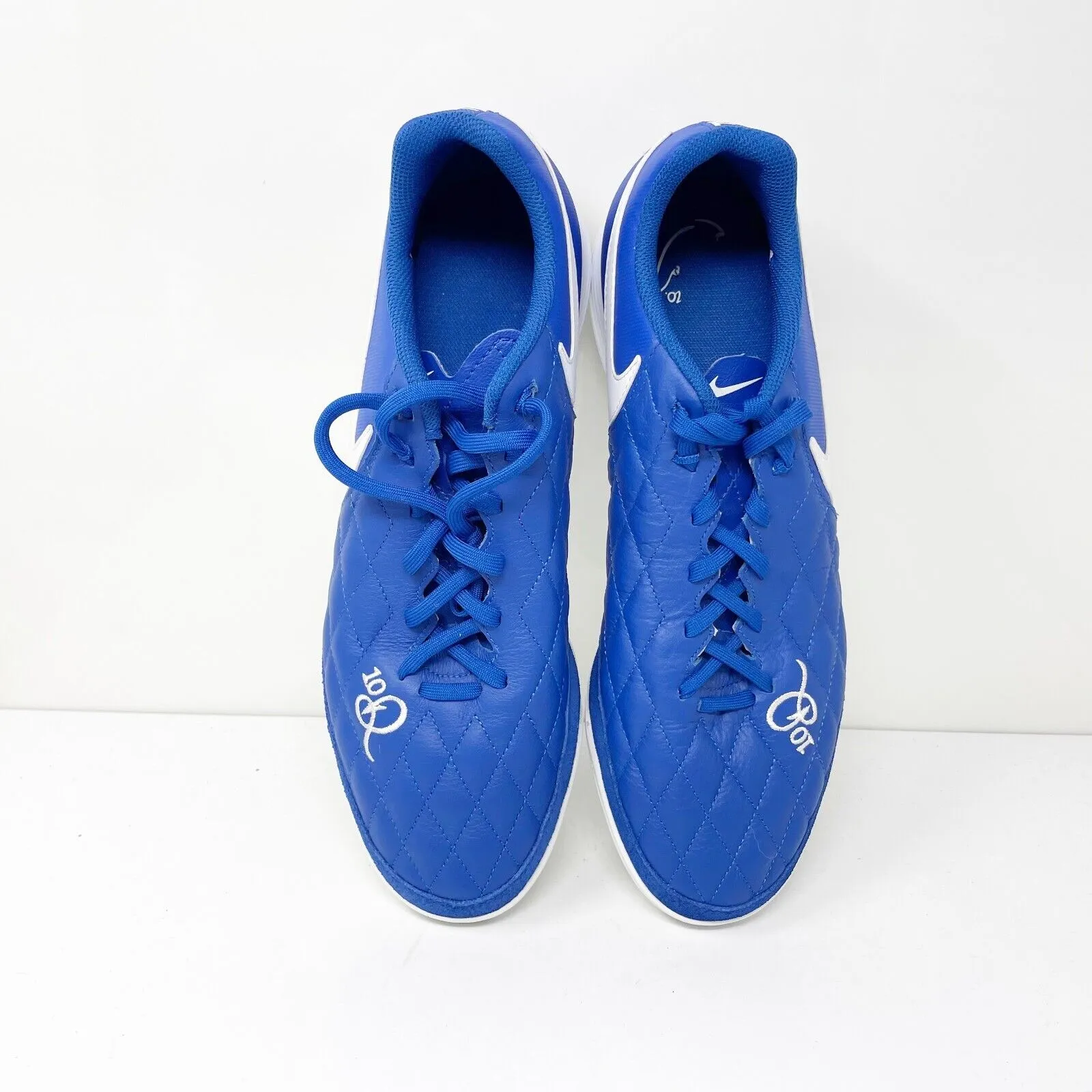 Nike Mens Legend 7 Academy 10R IC AQ2217-410 Blue Running Shoes Sneakers Size 12