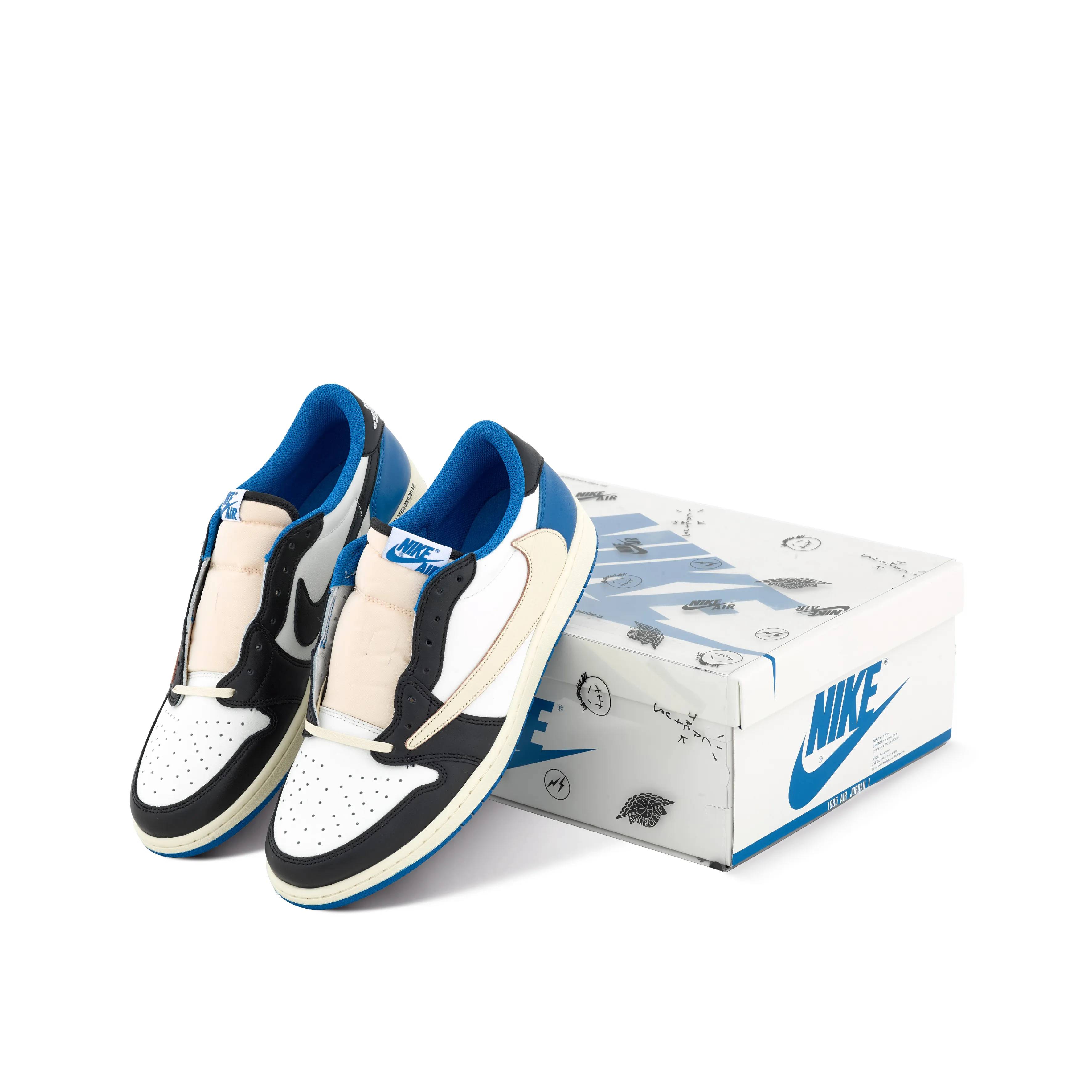 Nike Nike Air Jordan 1 Low Fragment Travis Scott | Size 10