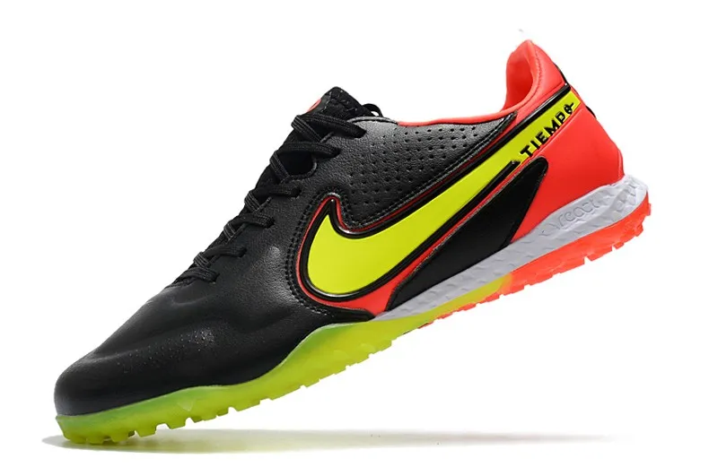 Nike React Tiempo Legend 9 Pro Turf - Black/Red/Yellow