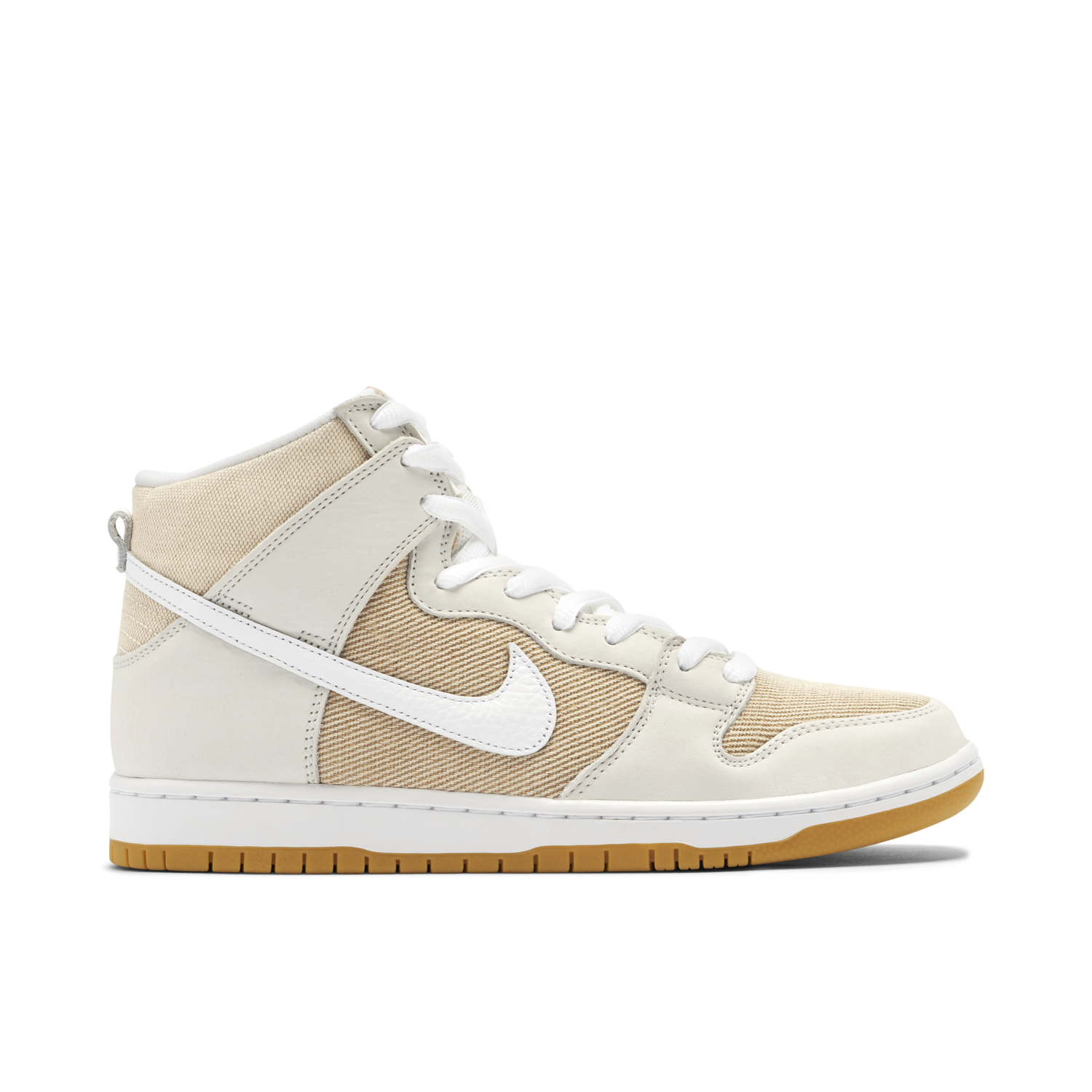 Nike SB Dunk High Pro ISO Orange Label Unbleached Natural | DA9626-100 | Laced