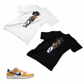 Nike SB Dunk Laser Orange Matching Custom Designed T shirt ND 1-3-19