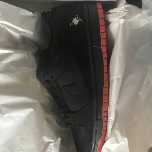 Nike sb dunk low black pigeon