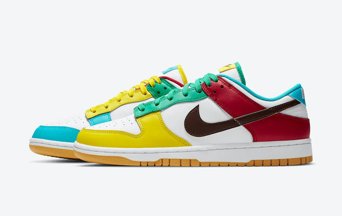 Nike SB Dunk Low Free 99 White Light Chocolate Roma Green DH0952-100