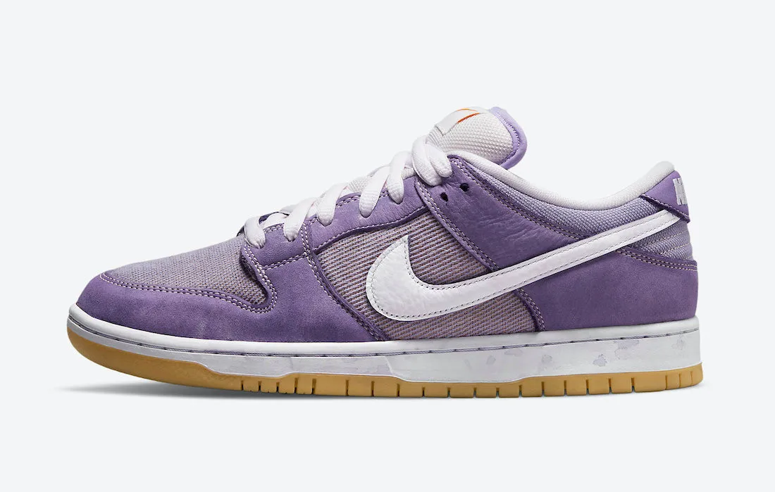 Nike SB Dunk Low Pro ISO Orange Label Unbleached Pack Lilac DA9658-500