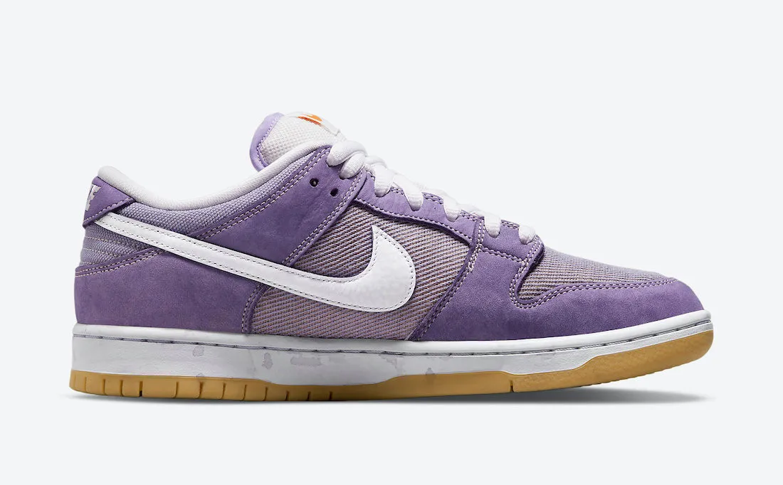 Nike SB Dunk Low Pro ISO Orange Label Unbleached Pack Lilac DA9658-500