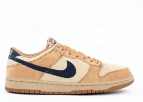 Nike SB Dunk Low Pro Navy Vegas Midnight Maple Gold 304714-741