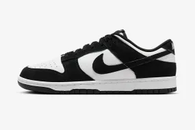 Nike SB Dunk Low Suede Panda Black White FQ8249-100