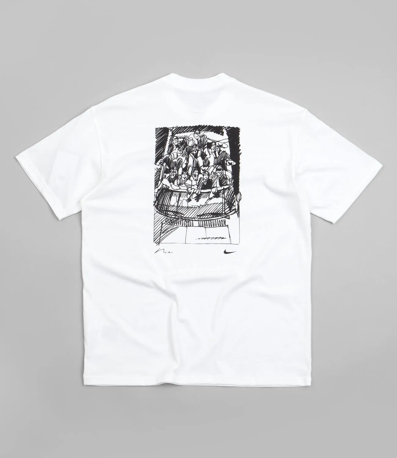 Nike SB Dunk S/S Tee DR7768-100 White (In Store Pickup Only)