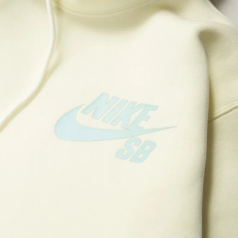 Nike SB Icon Pullover Hooded Sweatshirt (Coconut Milk/Light Dew)
