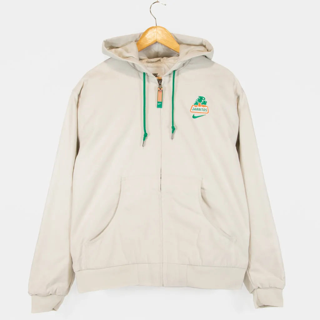 Nike SB - Jarritos Padded Hooded Zip Jacket - Light Bone / Malachite / Malachite