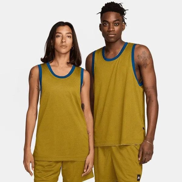 Nike SB Reversible Basketball Skate Jersey Saturn Gold - Bronzine