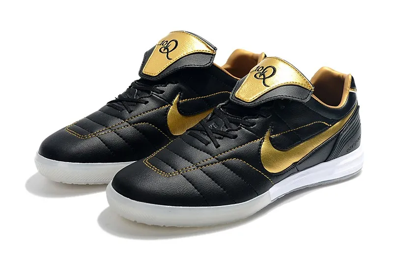 Nike Tiempo Legend VII R10 Elite IN - Black/Gold/White