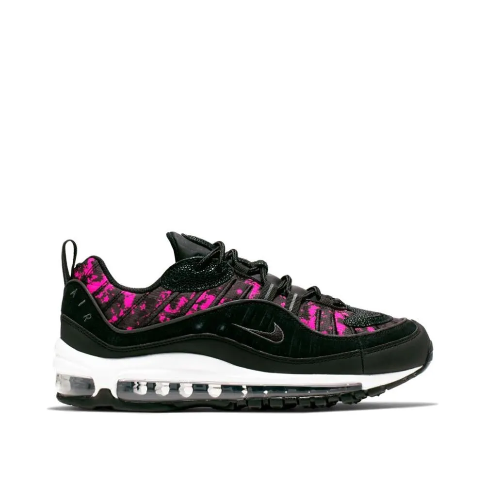 Nike WMNS Air Max 98 Premium 'Camo' (Black / Pink)