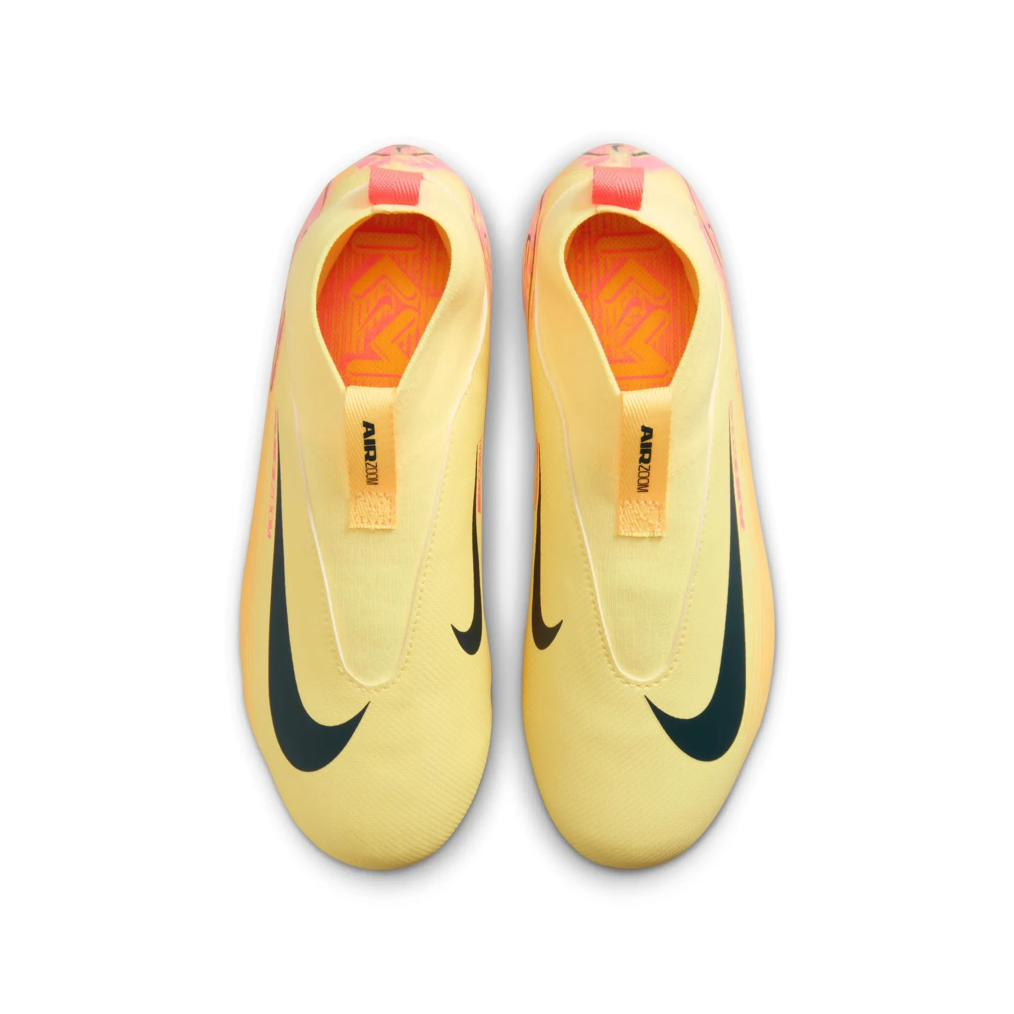 Nike Zoom Mercurial Superfly 10 Academy KM FG/MG Jr (Yellow/Pink)