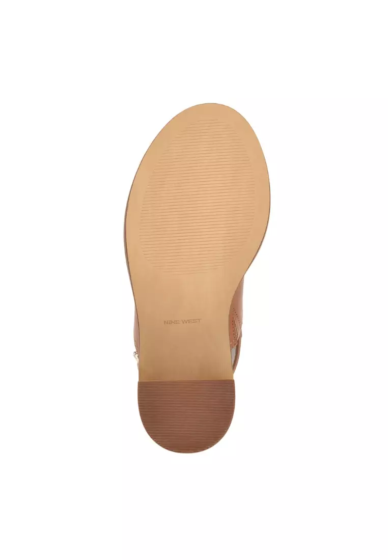 Nine West Nine West Edward Dress Sandals Dark Natural