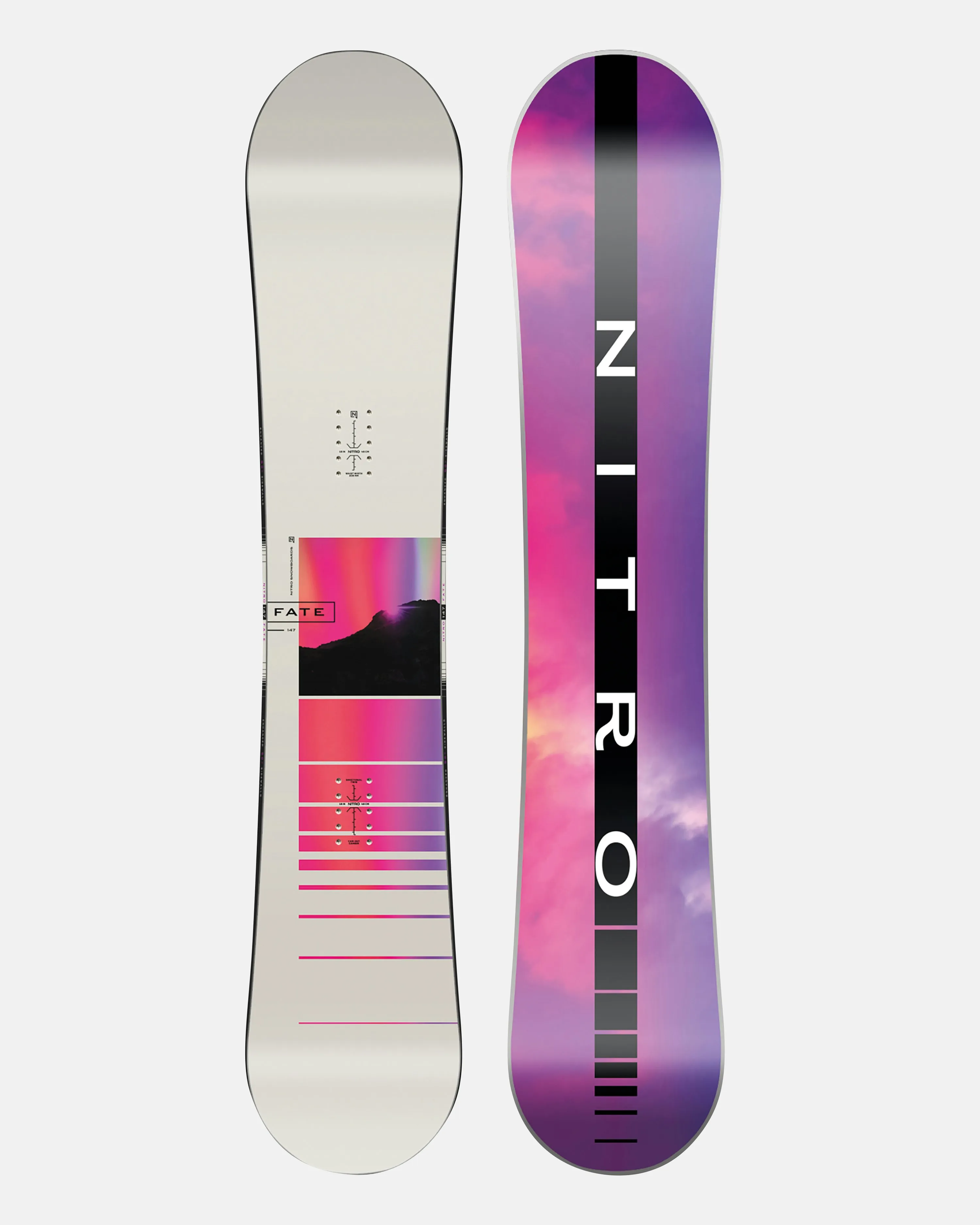 Nitro Fate Snowboard Multi | Women | Junkyard