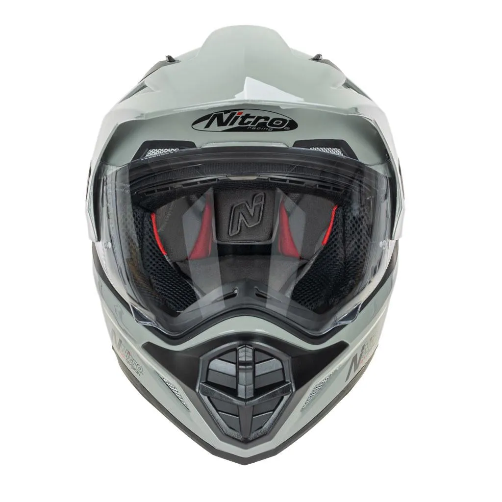 Nitro - MX670 Adventure Grey Helmet