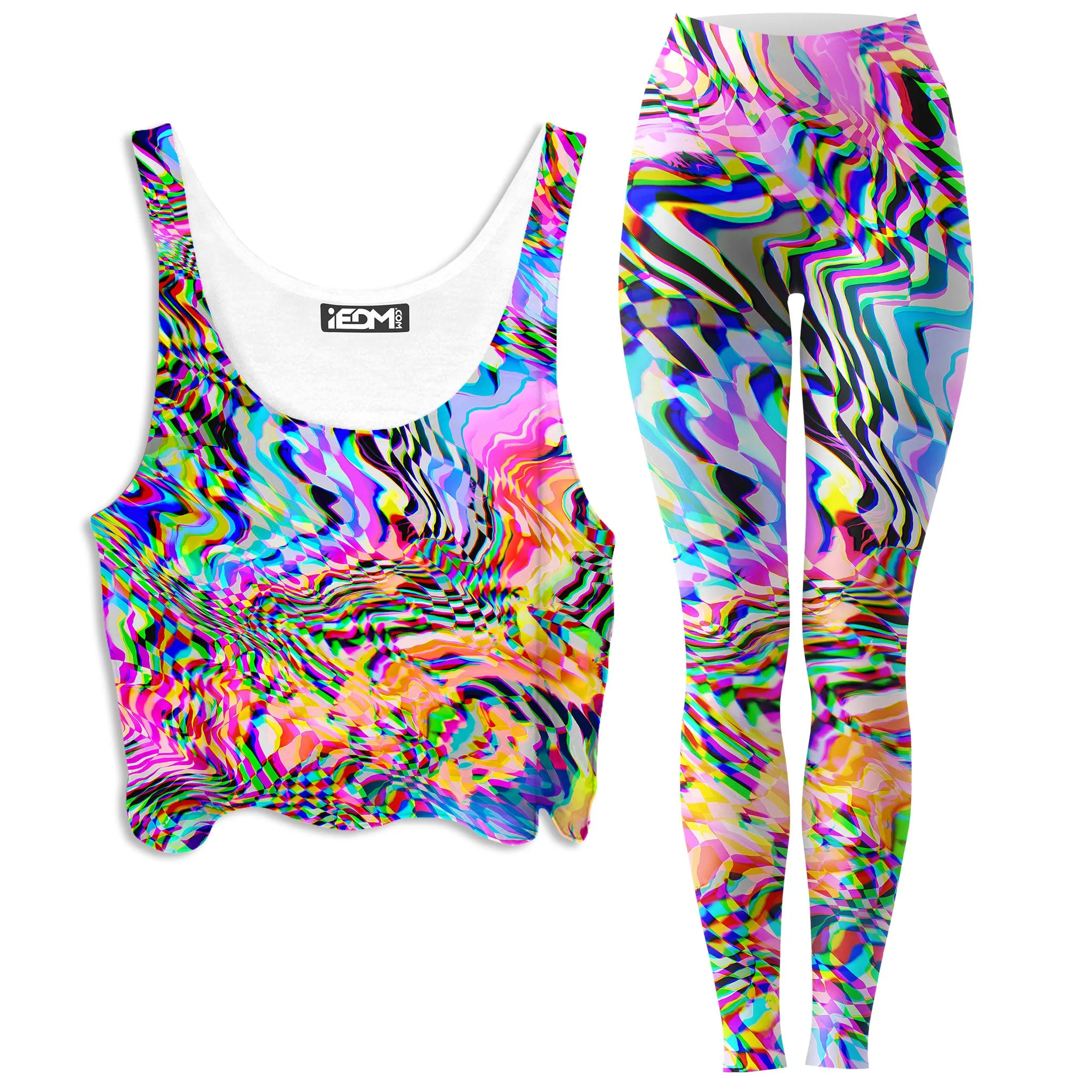 No Signal 2.0 Crop Top and Leggings Combo