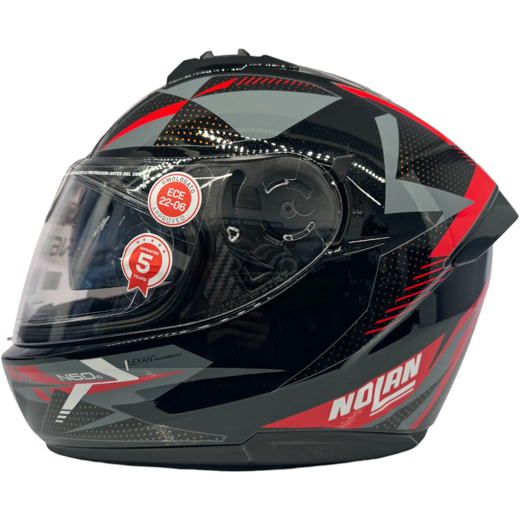 Nolan N60-6 Wiring Helmet - Red