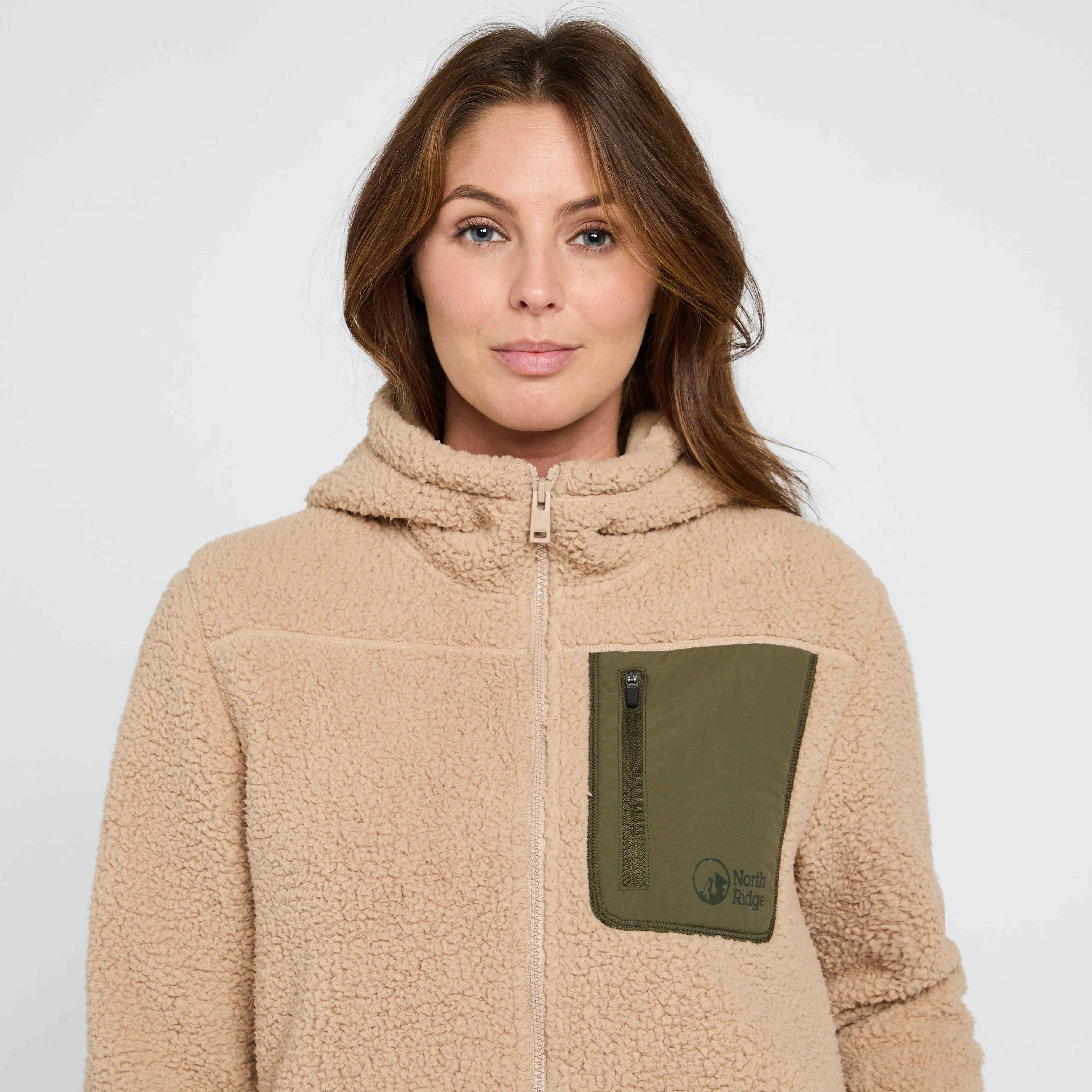 North Ridge Women's Vista Full Zip Fleece Hoodie | Millets