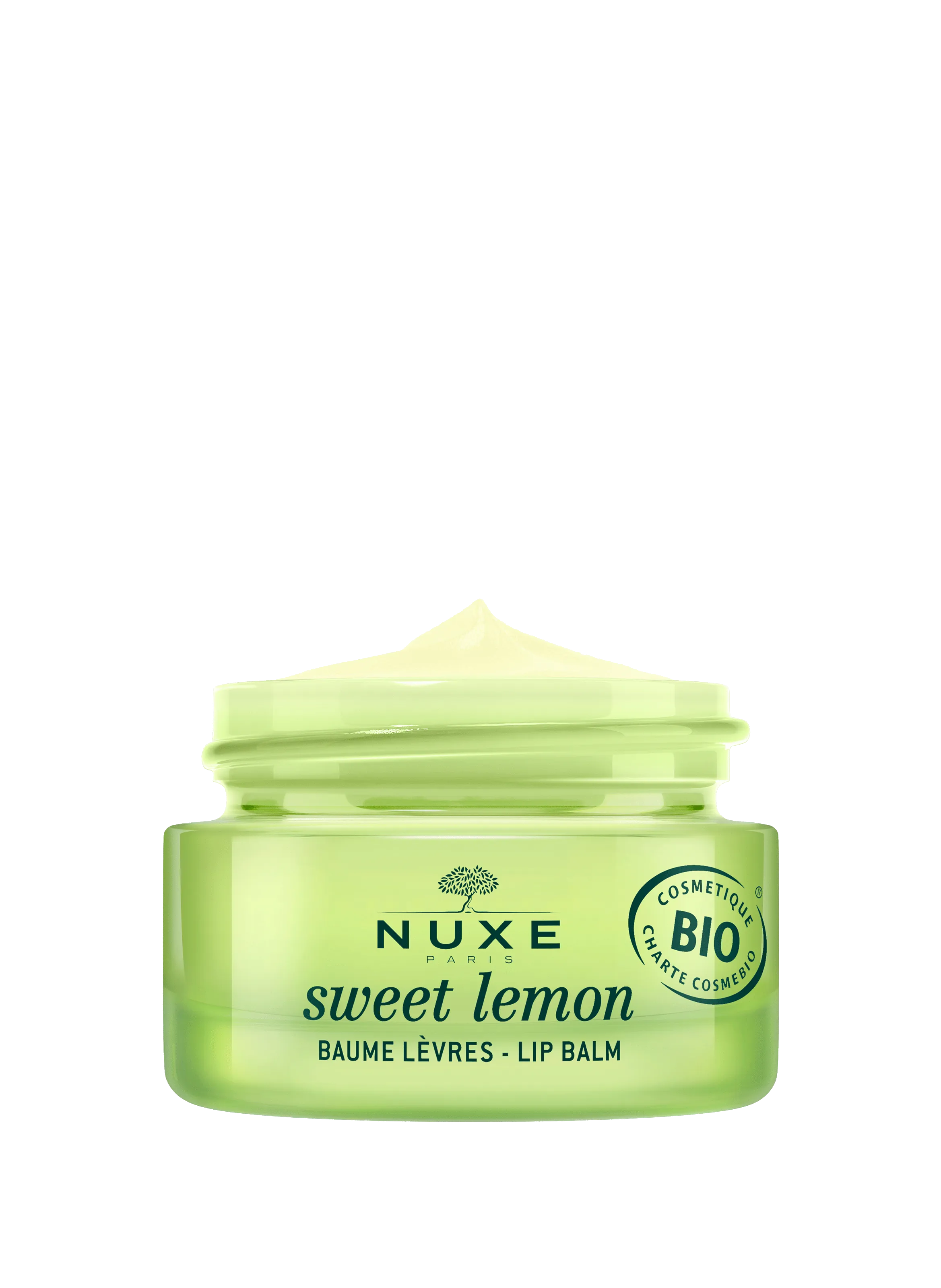 NUXE  Sweet Lemon Lip Balm with lemon meringue fragrance