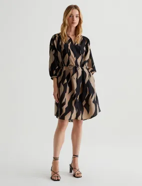     Octavia Dress   Peasant Shirt Dress  