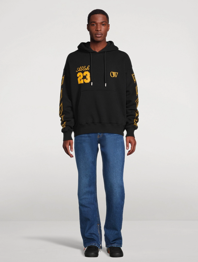 OFF WHITE 23 Cotton Skate Hoodie