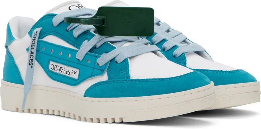 Off-White Blue & White 5.0 Sneakers