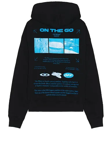 OFF-WHITE On The Go Moon Skate Hoodie -        