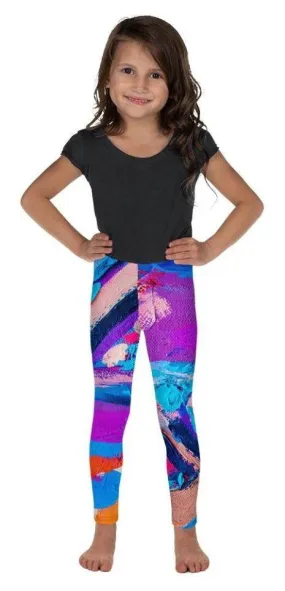 Oil Painting Canvas Kid's Leggings