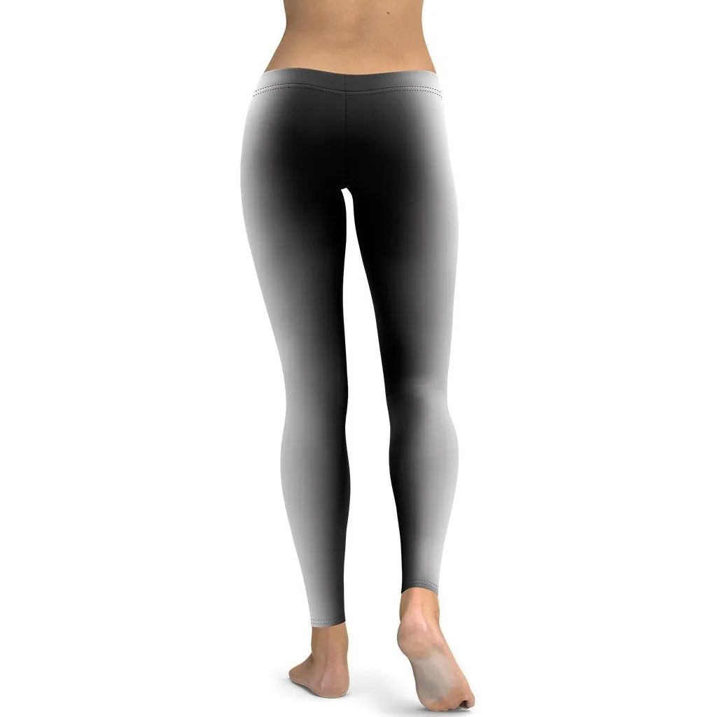 Ombre Optical Illusion Slimming Leggings