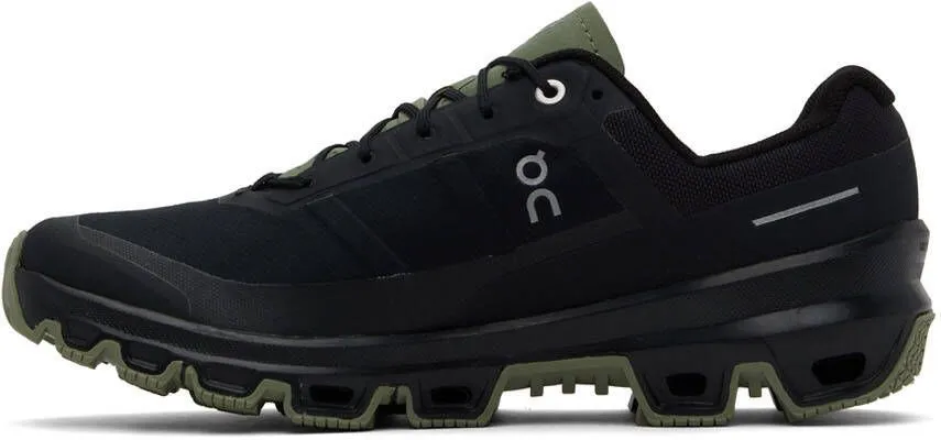 On Black & Green Cloudventure 3.0 Sneakers