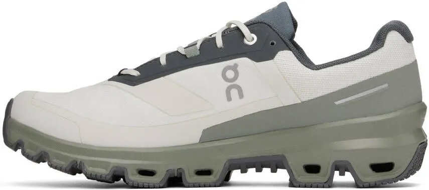 On Off-White & Gray Cloudventure Sneakers