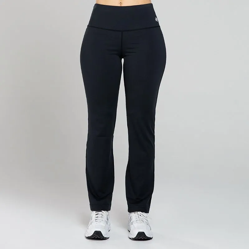 O'Neills Women's Piper Slim Fit Yoga Pants Regular Leg Black