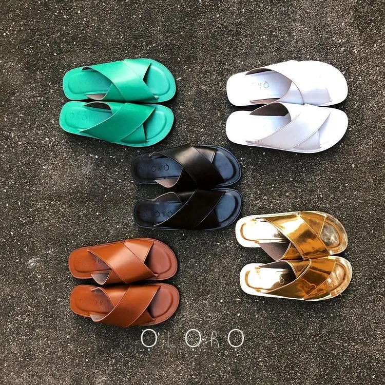 Opulence Émeraude Sandals - Gold