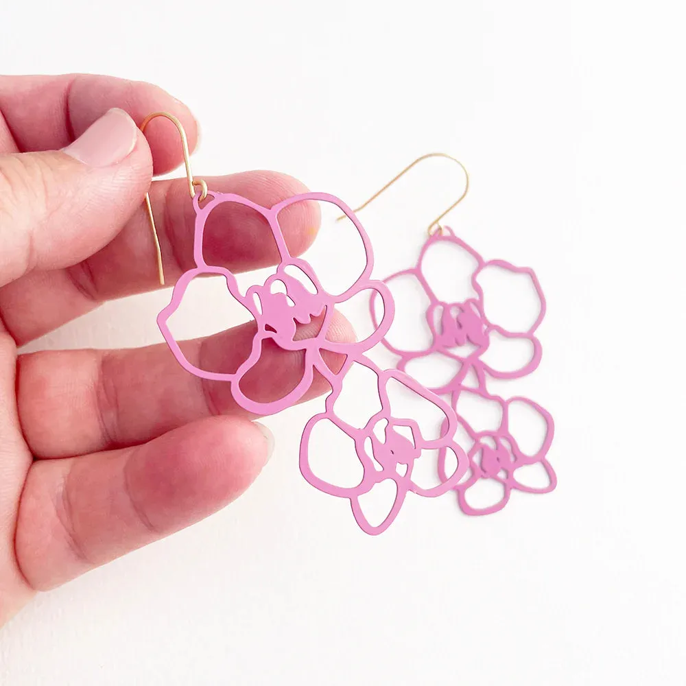 ORCHID Earrings in Pink