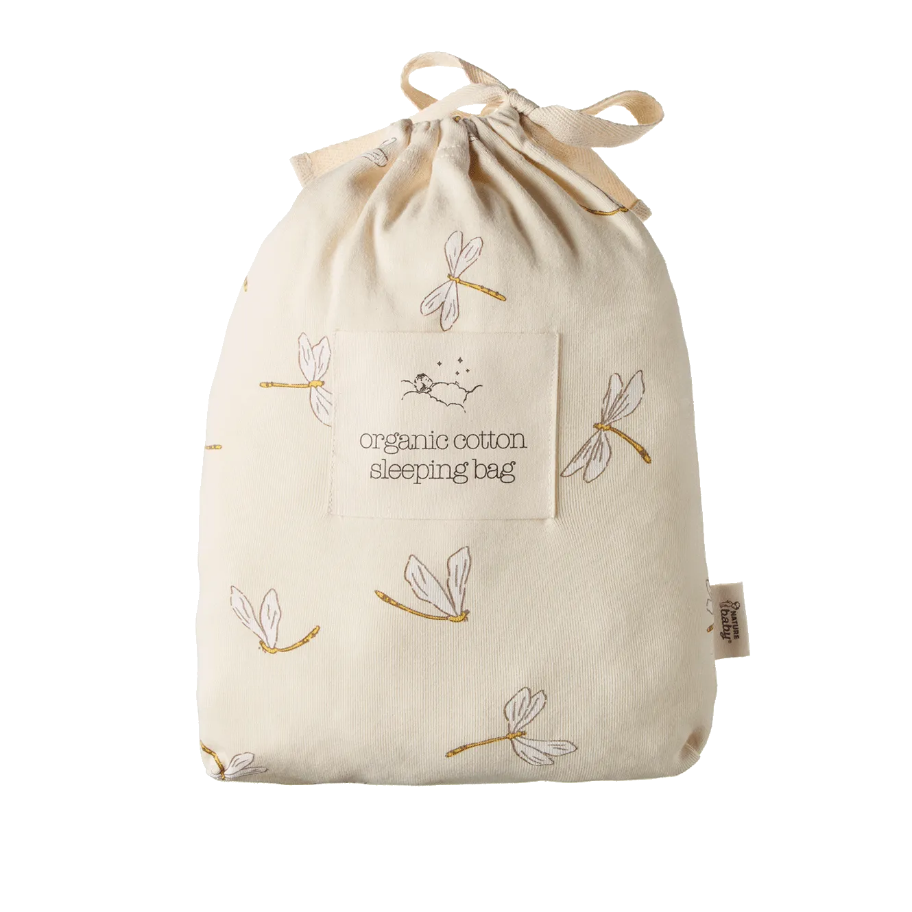 Organic Cotton Sleeping Bag 0-24 Month || Dragonfly Sleepwear Print