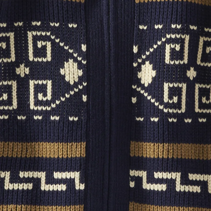 Original Westerley Cardigan - Navy/Brown