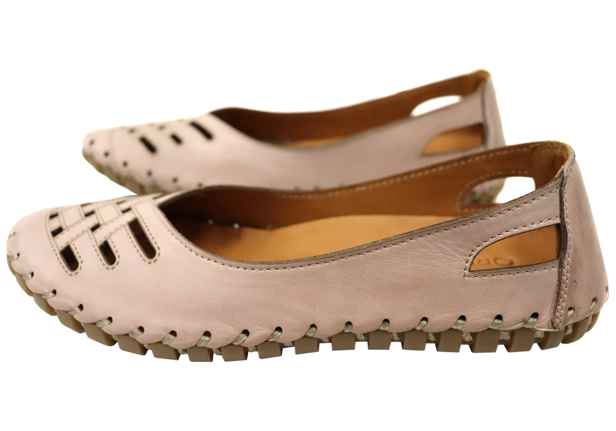 Orizonte Priscilla Womens European Comfortable Leather Shoes