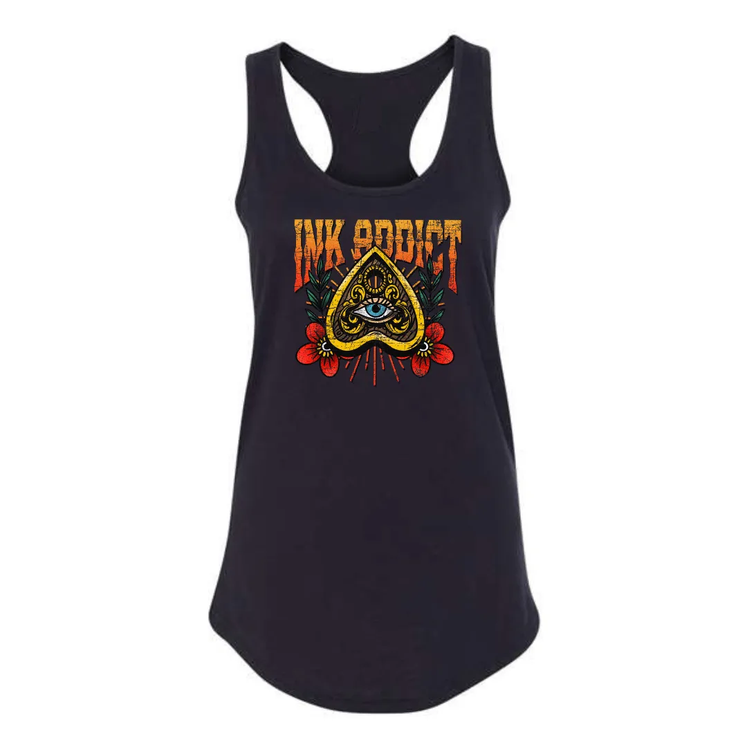 Ouija Planchette Women's Racerback Tank