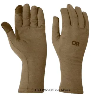 Outdoor Research CWGS FR Liner Gloves Coyote Brown USA Made