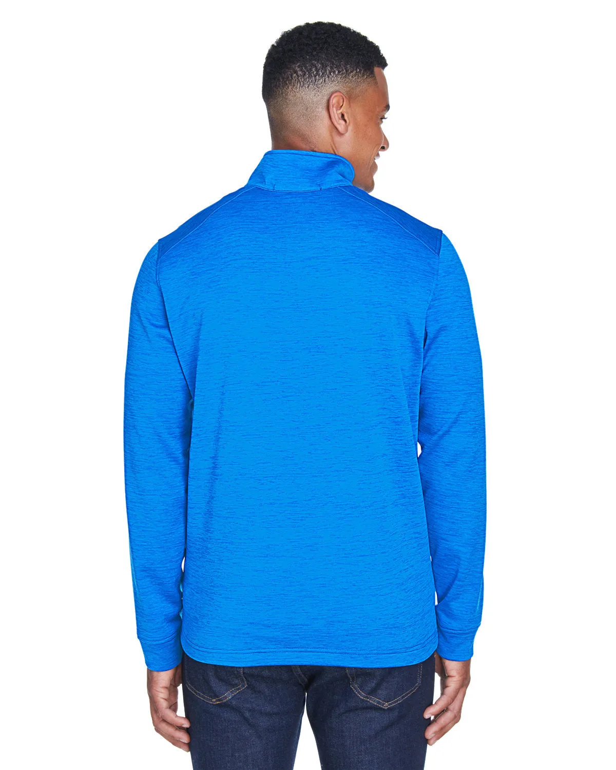 OUTLET-Devon & Jones Newbury Mélange Fleece Quarter-Zip
