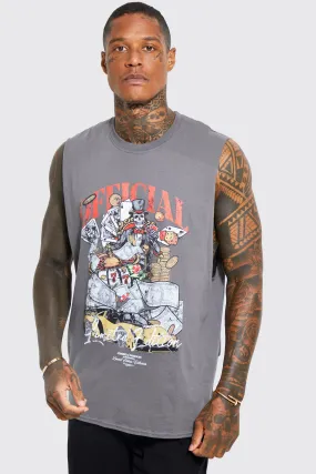 Oversized Official Graphic Tank
