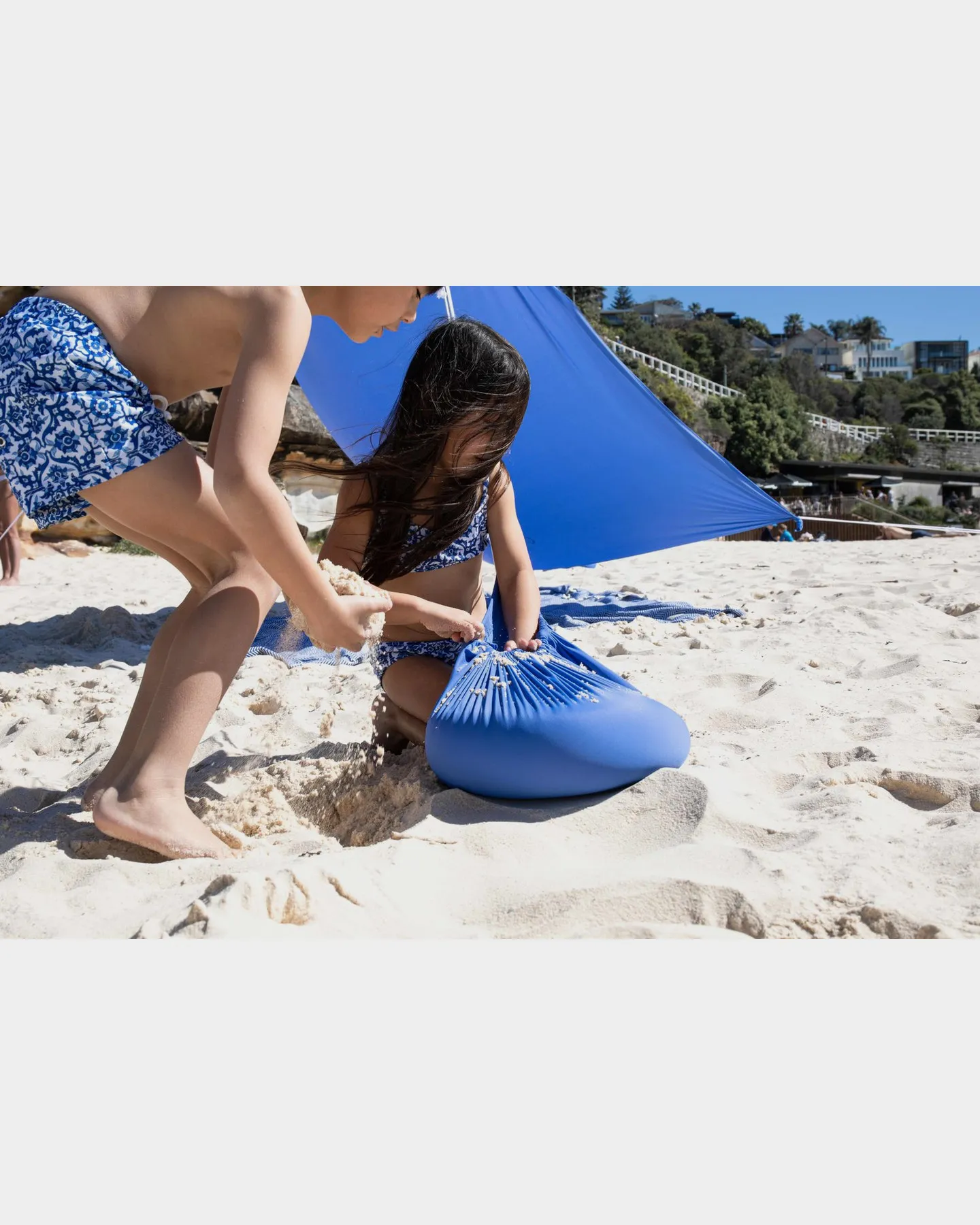 Ozoola Beachlife Beach Tent Upf 50+ - Blue | SurfStitch