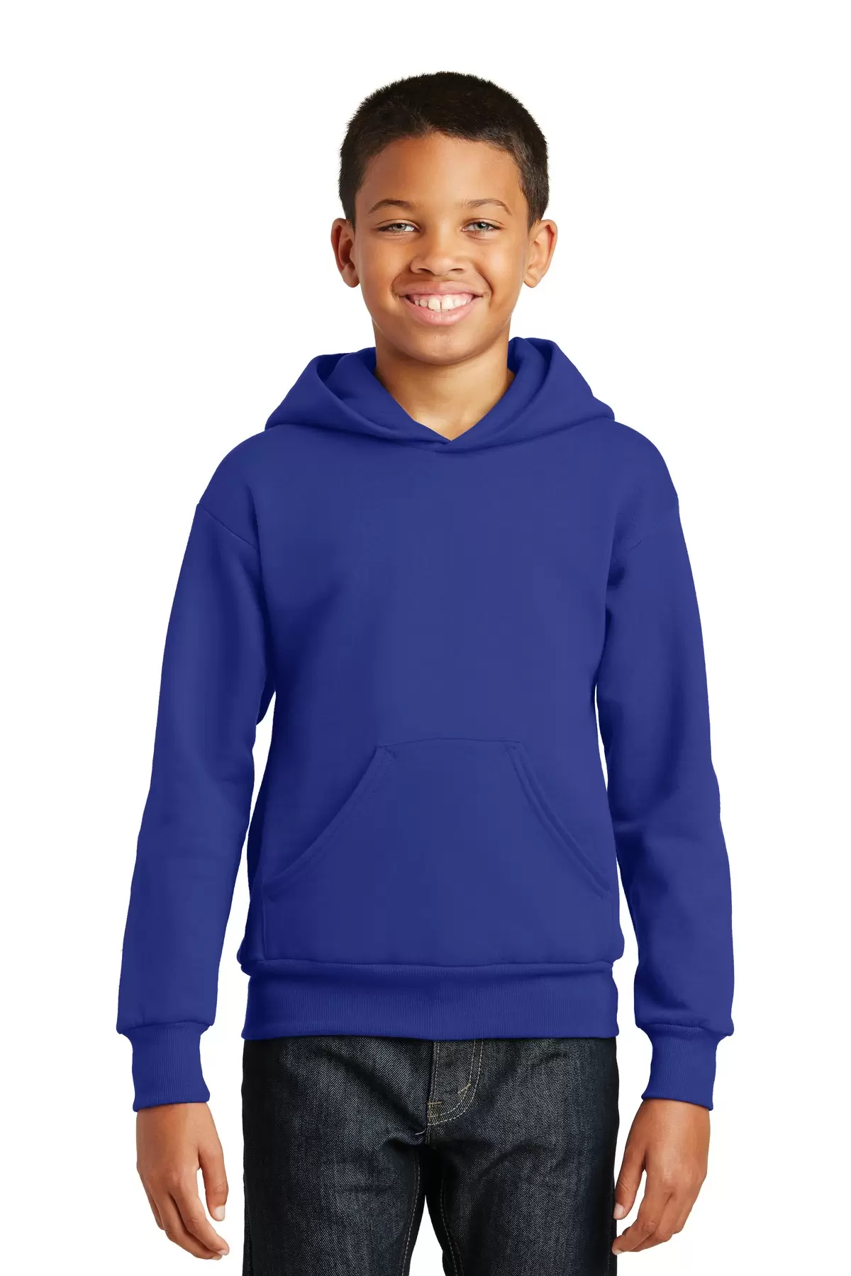 P470 Hanes Youth EcoSmart Pullover Hooded Sweatshirt SKU: P473