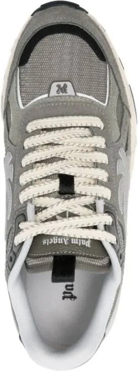 Palm Angels PA 4 suede sneakers Grey