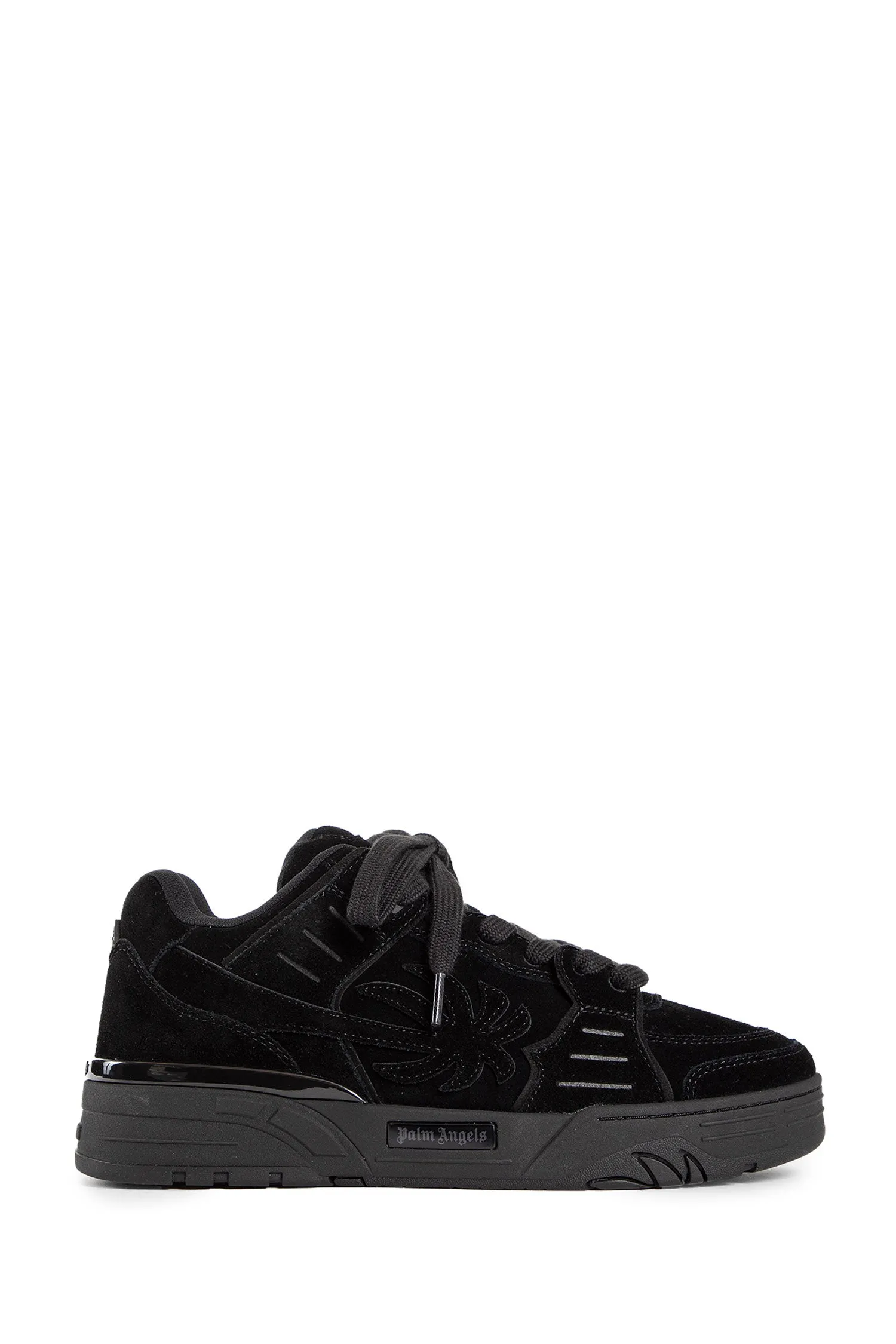 palm angels panelled venice suede sneakers