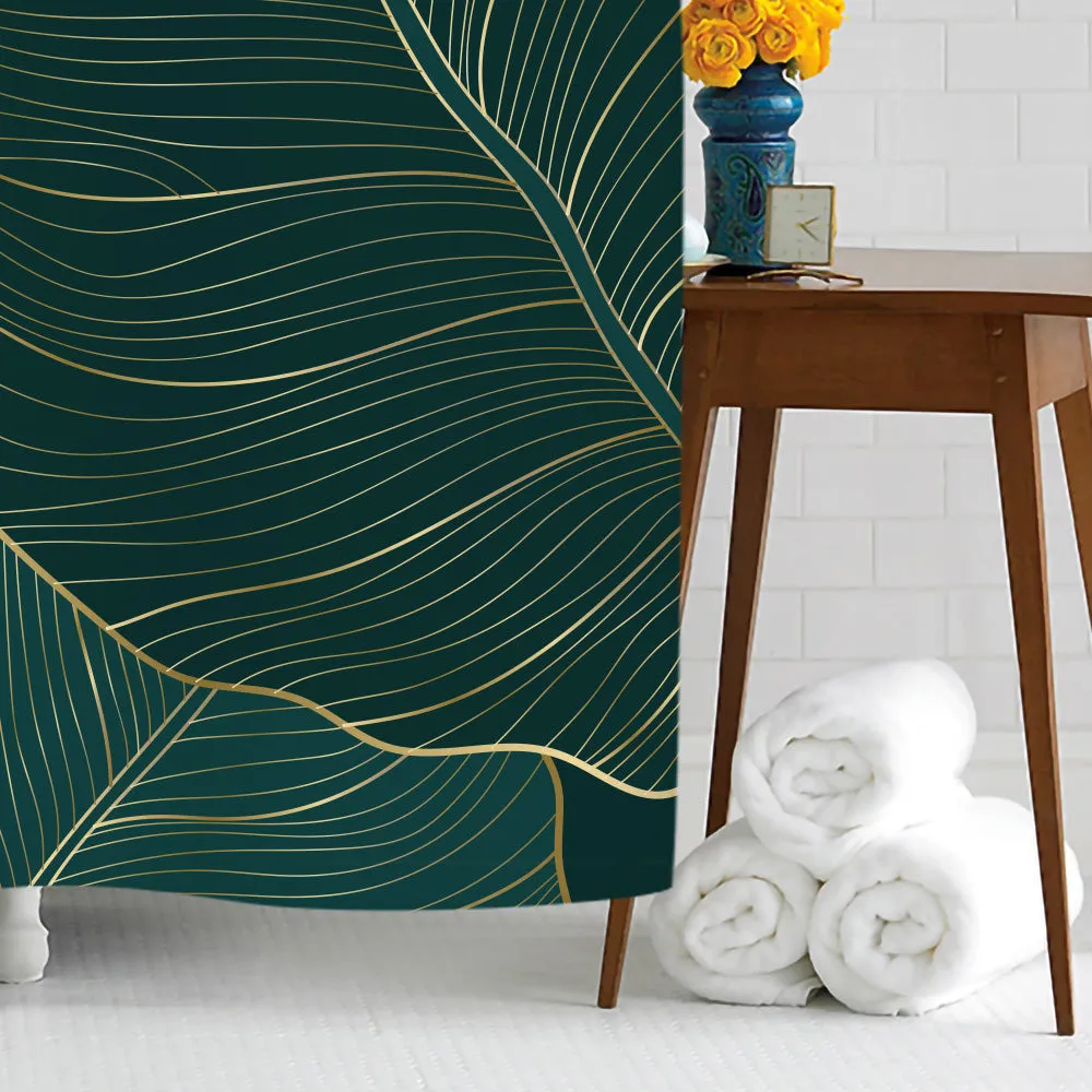 Palm Leaves Shower Curtain