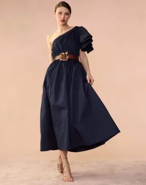Palma Dress - Navy