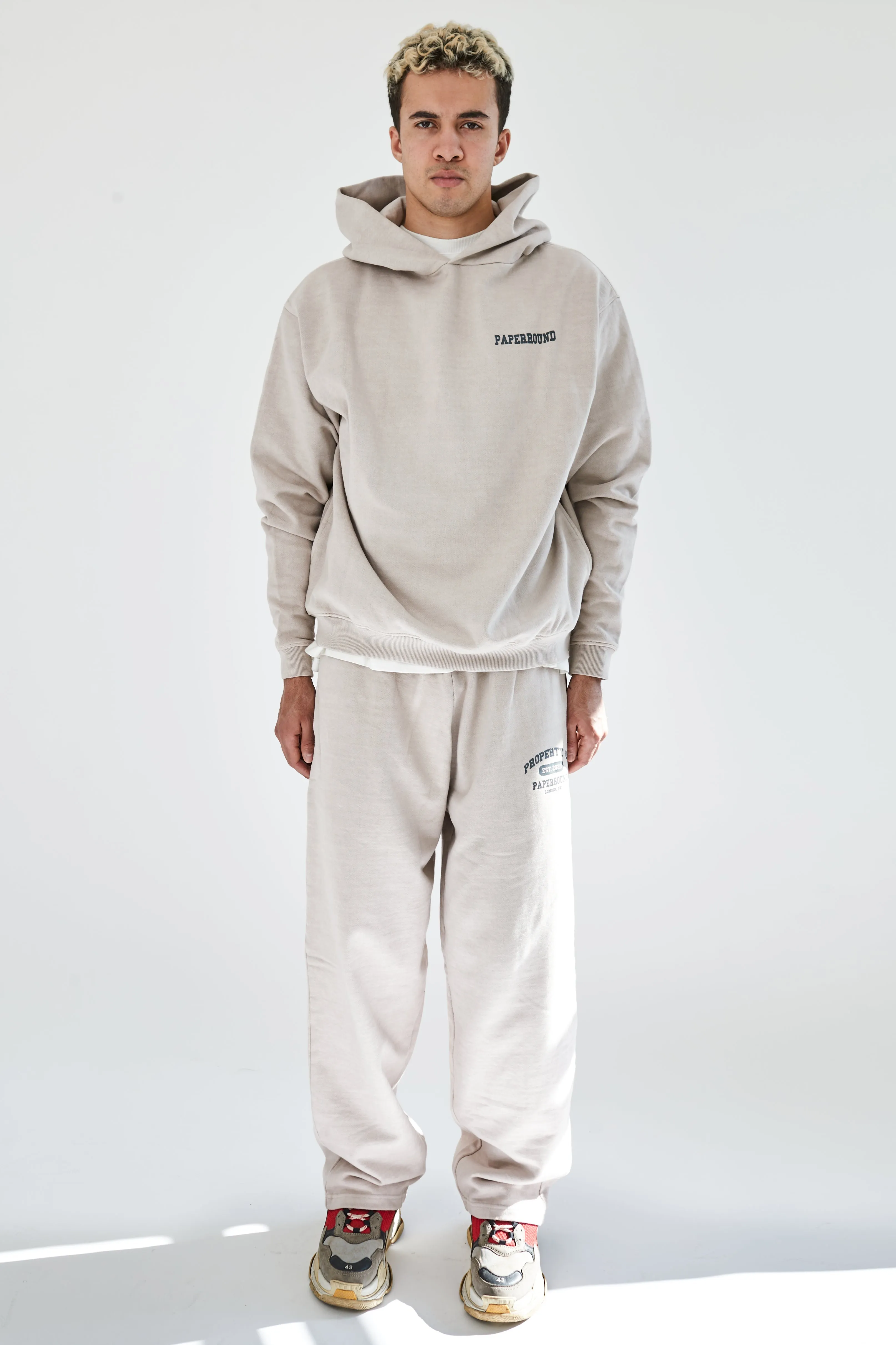 PAPER ROUND JOGGERS MOON BEAM PROPERTY OF PAPERROUND